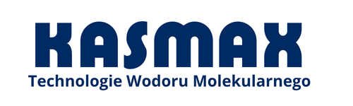 Logo KASMAX — Technologie Wodoru Molekularnego